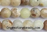 COP1865 15 inches 6mm round purple opal beads