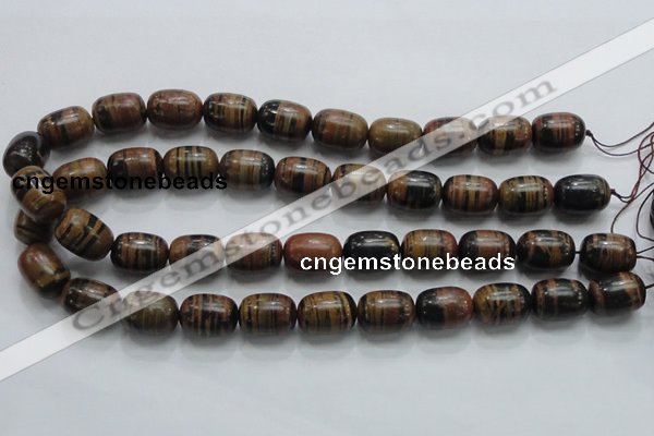 COP208 15.5 inches 13*18mm egg-shaped natural brown opal gemstone beads