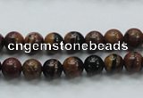 COP220 15.5 inches 8mm round natural brown opal gemstone beads