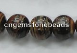 COP224 15.5 inches 16mm round natural brown opal gemstone beads