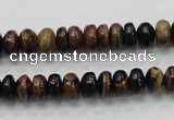 COP226 15.5 inches 5*8mm rondelle natural brown opal gemstone beads