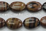 COP232 15.5 inches 15*20mm oval natural brown opal gemstone beads