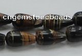 COP238 15.5 inches 10*20mm teardrop natural brown opal gemstone beads