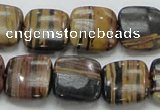 COP245 15.5 inches 16*16mm square natural brown opal gemstone beads