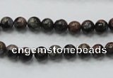 COP282 15.5 inches 6mm round natural grey opal gemstone beads