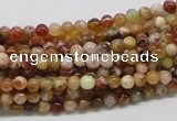 COP300 15.5 inches 4mm round brandy opal gemstone beads wholesale