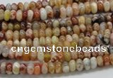 COP301 15.5 inches 2*4mm rondelle brandy opal gemstone beads wholesale