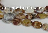 COP314 15.5 inches 8*12mm oval brandy opal gemstone beads wholesale