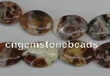 COP316 15.5 inches 13*18mm oval brandy opal gemstone beads wholesale