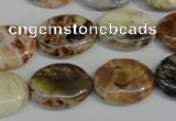 COP317 15.5 inches 15*20mm oval brandy opal gemstone beads wholesale