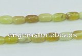 COP356 15.5 inches 5*8mm rice yellow opal gemstone beads wholesale