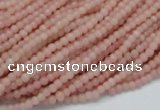 COP400 15.5 inches 3mm round Chinese pink opal gemstone beads