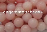 COP405 15.5 inches 12mm round Chinese pink opal gemstone beads