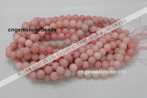 COP405 15.5 inches 12mm round Chinese pink opal gemstone beads