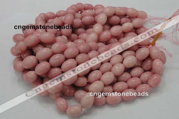 COP410 15.5 inches 13*18mm rice Chinese pink opal gemstone beads