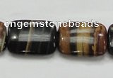 COP433 15.5 inches 18*25mm rectangle natural brown opal gemstone beads