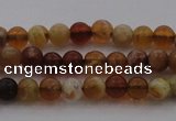 COP508 15.5 inches 4mm round natural red opal gemstone beads