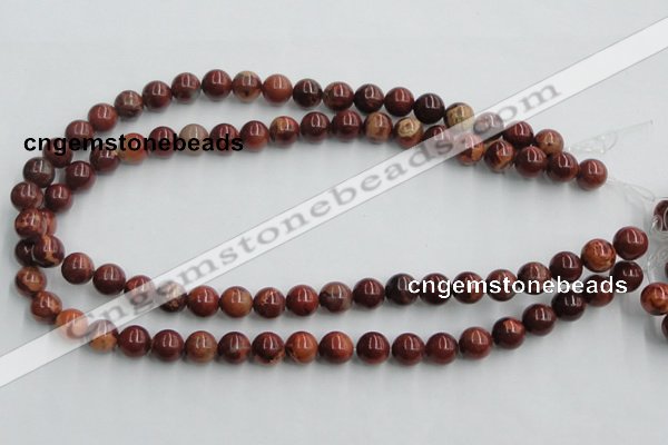 COP512 15.5 inches 10mm round red opal gemstone beads wholesale