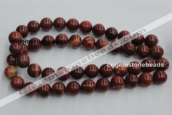 COP516 15.5 inches 18mm round red opal gemstone beads wholesale