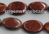 COP523 15.5 inches 18*25mm oval red opal gemstone beads wholesale