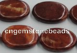 COP524 15.5 inches 22*30mm oval red opal gemstone beads wholesale