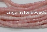 COP57 15.5 inches 2.5*3.5mm column natural pink opal gemstone beads