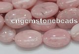 COP65 15.5 inches 14*18mm oval natural pink opal gemstone beads
