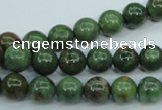 COP652 15.5 inches 8mm round green opal gemstone beads wholesale