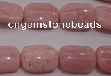 COP83 15.5 inches 12*16mm rectangle natural pink opal gemstone beads