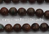 COP952 15.5 inches 8mm round green opal gemstone beads wholesale