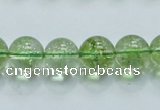 COQ03 16 inches 4mm round dyed olive quartz beads wholesale