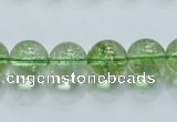 COQ03 16 inches 4mm round dyed olive quartz beads wholesale