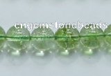 COQ04 16 inches 6mm round dyed olive quartz beads wholesale