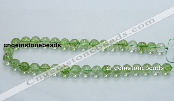 COQ04 16 inches 6mm round dyed olive quartz beads wholesale