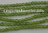 COQ51 15.5 inches 4mm round natural olive quartz beads wholesale