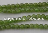 COQ52 15.5 inches 6mm round natural olive quartz beads wholesale