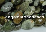 COS04 15.5 inches 10*14mm oval ocean stone beads wholesale