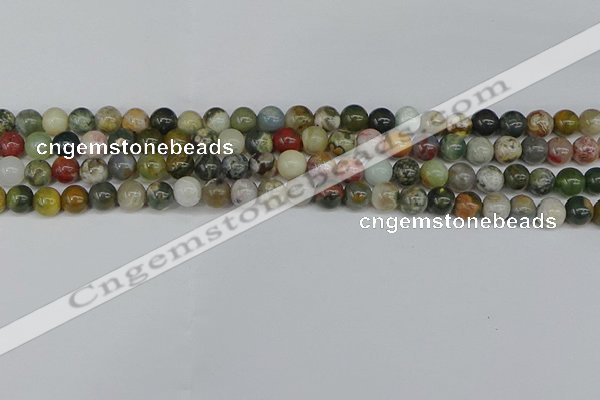 COS221 15.5 inches 6mm round ocean stone beads wholesale