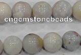 COS60 15.5 inches 13mm round ocean stone beads wholesale