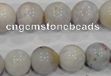 COS60 15.5 inches 13mm round ocean stone beads wholesale