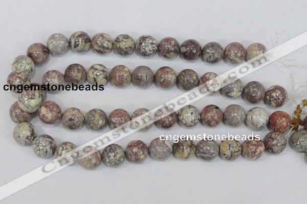 COT04 15.5 inches 14mm round osmanthus stone beads wholesale