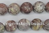 COT05 15.5 inches 16mm round osmanthus stone beads wholesale