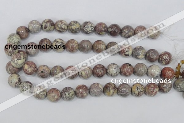 COT05 15.5 inches 16mm round osmanthus stone beads wholesale