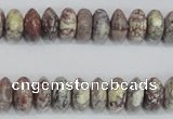 COT07 15.5 inches 5*10mm rondelle osmanthus stone beads