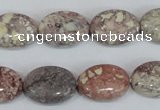 COT09 15.5 inches 13*18mm oval osmanthus stone beads wholesale