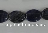 COV109 15.5 inches 12*16mm oval sodalite gemstone beads wholesale