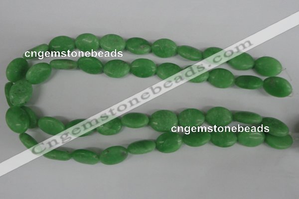 COV124 15.5 inches 13*18mm oval candy jade beads wholesale