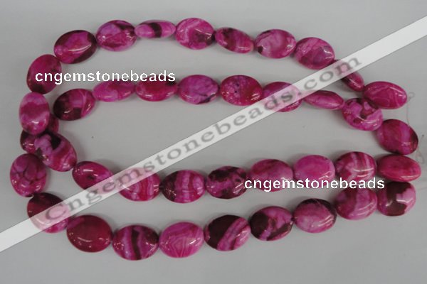 COV154 15.5 inches 15*20mm oval crazy lace agate beads wholesale