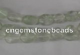 COV42 15.5 inches 8*10mm oval watermelon green beads wholesale
