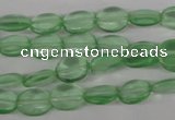 COV45 15.5 inches 8*10mm oval imitation green fluorite beads wholesale